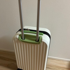 スーツケース キャリーケース Sサイズ 20インチ アイボリー グリーンの画像