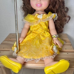 未使用 美品|ディズニーストア|美女と野獣 着せ替えプリンセスベルドールの画像