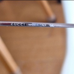 GUCCIビジネス眼鏡の画像