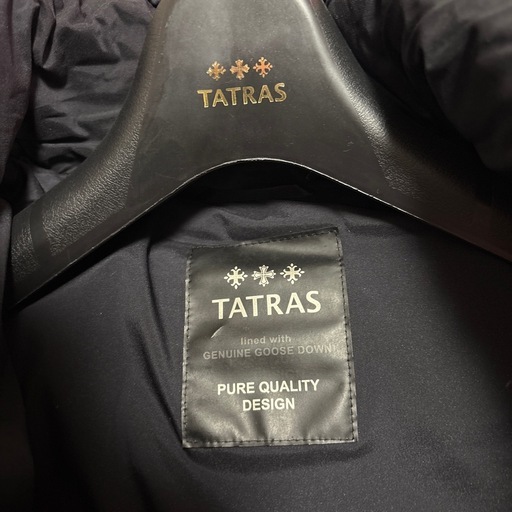 TATRAS ダウンジャケット TOMORROWLAND ブラック