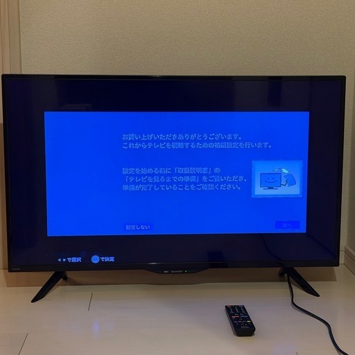 SHARP 4K液晶テレビ40V 4T-C40BH1