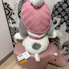 スヌーピーぬいぐるみの画像