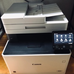 美品キヤノンカラー複合機19795枚印刷の画像