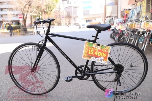 自転車　クロスバイク　COMFORTSPORTS ブラック700C