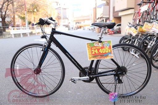 PRECISION 中古クロスバイク　オートライト付き