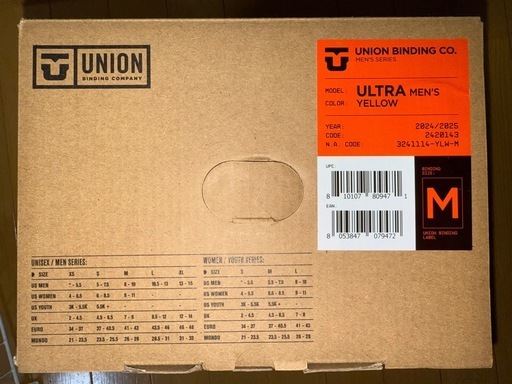 ビンディング  UNION ULTRA