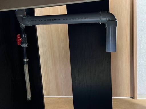 超透明ガラスの水槽と棚 900mmx450x450 ko