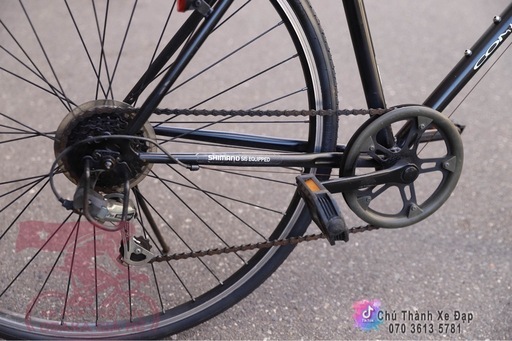 自転車　クロスバイク　COMFORTSPORTS ブラック700C