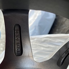 バリ山スタッドレスタイヤ　155/65/R14 アルミホイール付の画像