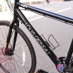 LOUIS GARNEAU サイズ47 クロスバイク　ブラックの画像