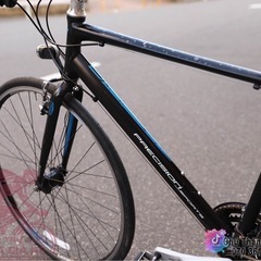 PRECISION 中古クロスバイク　オートライト付きの画像
