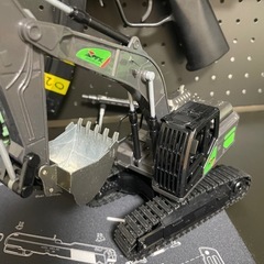 ショベルカー ラジコン rc プライズ品 動作確認済み の画像
