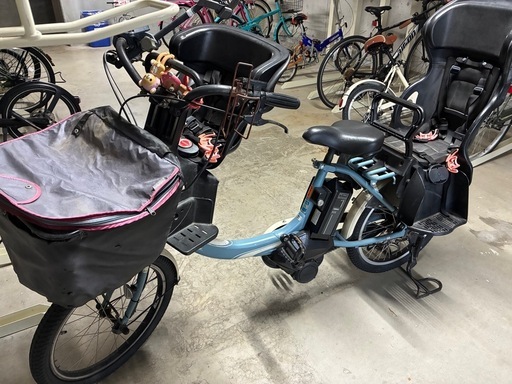 8年】ヤマハ子ども乗せ電動自転車 (あちゃん) 四ツ橋の電動アシスト