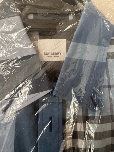 BURBERRY バーバリー パッチワークオーバーサイズコットンシャツ
