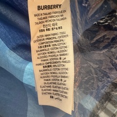 BURBERRY バーバリー パッチワークオーバーサイズコットンシャツの画像