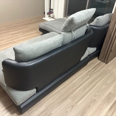 ニトリ　カウチソファ　ポーションの画像