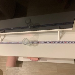 テレビ　テレビ台　白　ローラー付きの画像