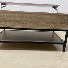 【引き取り限定】昇降式テーブル の画像