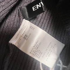 ENVYMショート丈ニットカットソーの画像