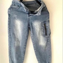 130cm ティシャツ　ジーパン　パンツ　まとめ売りの画像