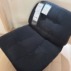 IKEA イケアDYVLINGE ディヴリンゲ　ブラック　回転イージーチェア　黒の画像