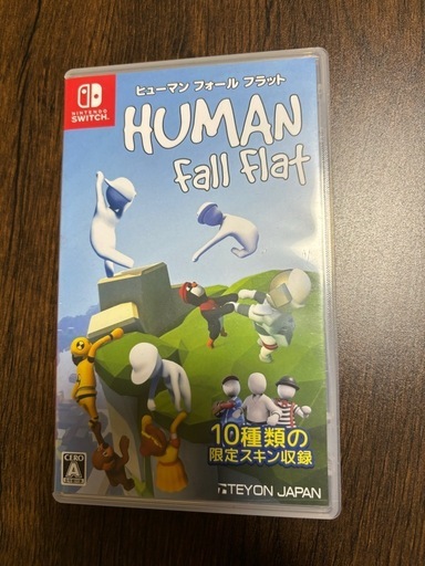 【停止中】Switch パッケージ版ソフト　ゼルダ　ヒューマンフォールフラット