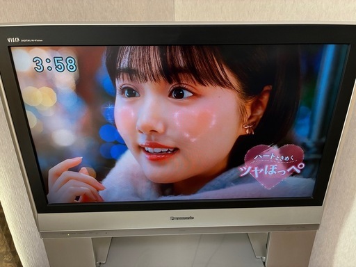 テレビTV 32型 2006年製のPanasonic/VIERA/TH-32LX60です。 デジタル
