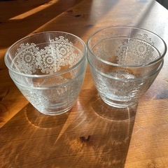 IKEAガラス食器の画像