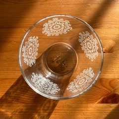 IKEAガラス食器の画像