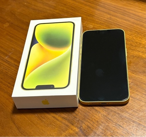 【美品】iPhone 14 128GB イエロー｜SIMフリー｜箱あり｜おまけ付き