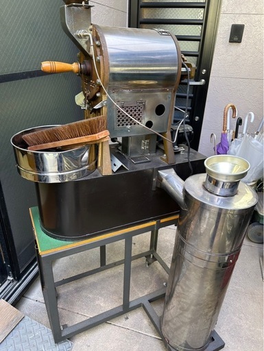 コーヒー焙煎機2/7まで