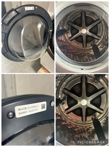 ?値下げしました‼️【Panasonic】ドラム洗濯機 （洗濯11k/乾燥6k）NA-VX9900L　2019年製