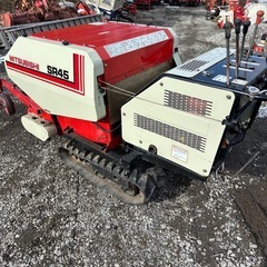 農機 三菱SR-45-W 自走式ロールベーラー リコイル式の画像
