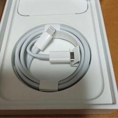 iPhone14 空箱 ミッドナイト　充電ケーブル付きの画像