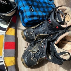 スノーボード　板　ビンディング　ブーツ　ケース　セットの画像