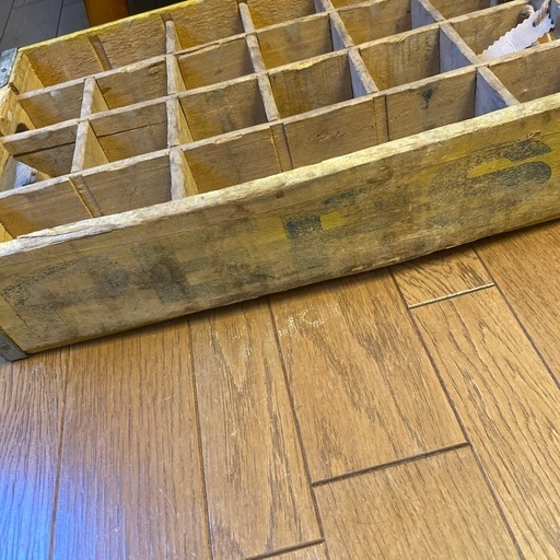 ビンテージ　ペプシコーラ　ボトル木箱