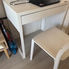 デスク&チェア　セットの画像