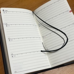 日本経済新聞　日経手帳　黒手帳　ビジネス手帳　2026の画像