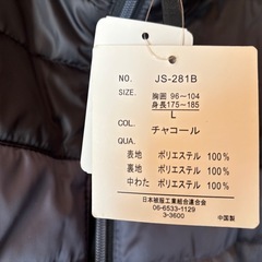 薄中綿ジャケット新品の画像