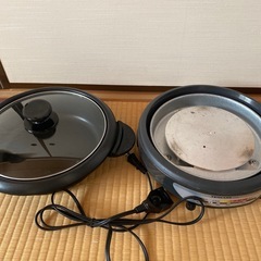 あげます！電気鍋/グリル鍋/テスコムGP330/2012年製の画像