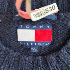 【トミーヒルフィガー】メンズセーター　ＸＬサイズの画像