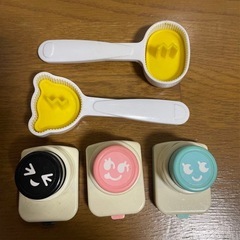 BANDAI アンパンマンおむすび型 キャラ弁&海苔型抜きパンチ&ライス型メロンの画像