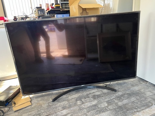 【配達あり】LG65型液晶テレビ　2019年製