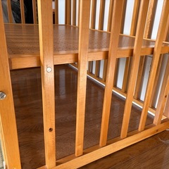 レギュラーサイズ　ベビーベッドの画像