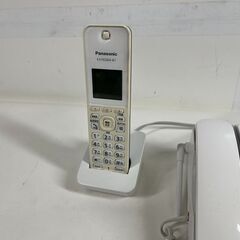 PANASONIC パナソニック FAX電話機 親機 子機セット KX-PZ210 KX-FKD404W1 の画像