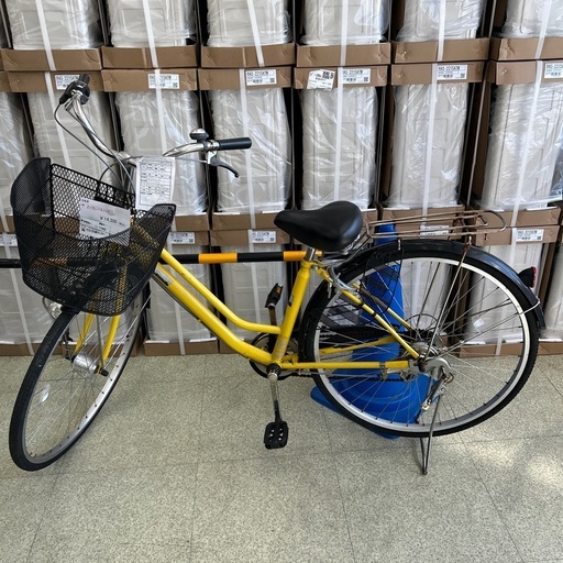 その他 リユースのサカイ東金店 自転車 27インチ 黄色 TJ17493