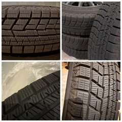 YOKOHAMA ice guard ig60 145/80R13 75Q スタッドレスタイヤ+ホイールセット　4本セット の画像