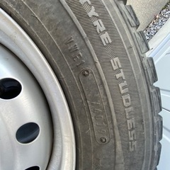 145 80 R13 冬タイヤ4本セット！の画像