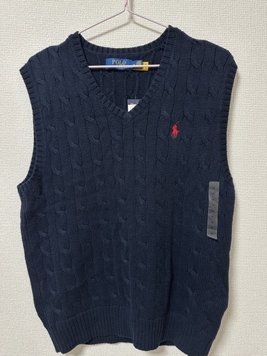 【半額セール】POLO RALPH LAUREN  ニット　ベスト　M