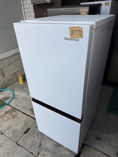 NO B772?福岡市内配送設置無料✨?ハイセンス製 HR-D1304 130L 2ドア冷蔵庫(21 年製)